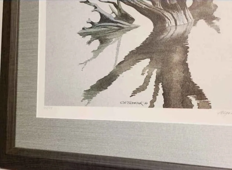 O.K. Schenk - Algonquin - Hand Signed Print - 30.5" x 24.5" image indicator(3)