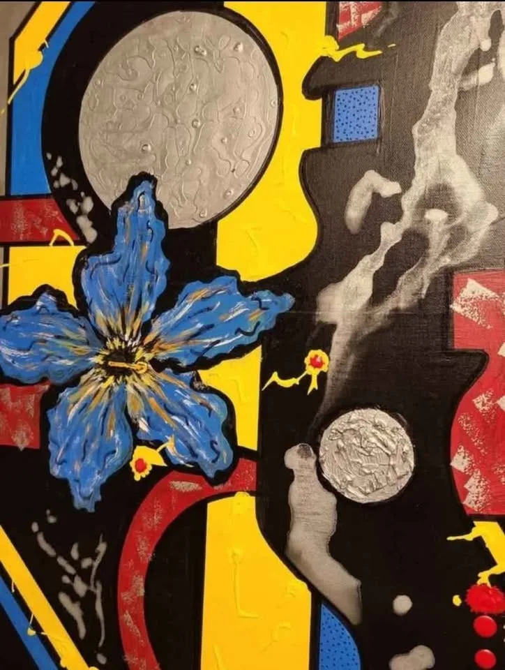 Original Art "Strength" By Roz - 30" x 24" image indicator(4)