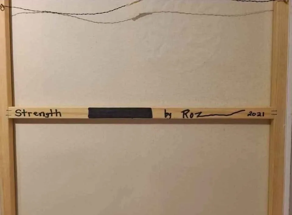 Original Art "Strength" By Roz - 30" x 24" image indicator(6)