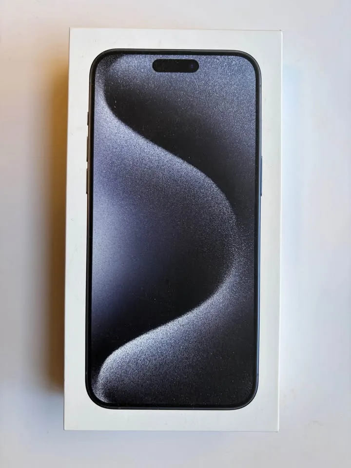 Apple iPhone 15 Pro Max 512GB – Blue Titanium – Brand New & Unlo image indicator(2)