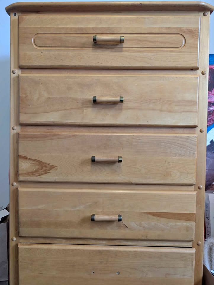 5-Drawer Storage Cabinet – 48" x 32" x 17.5"