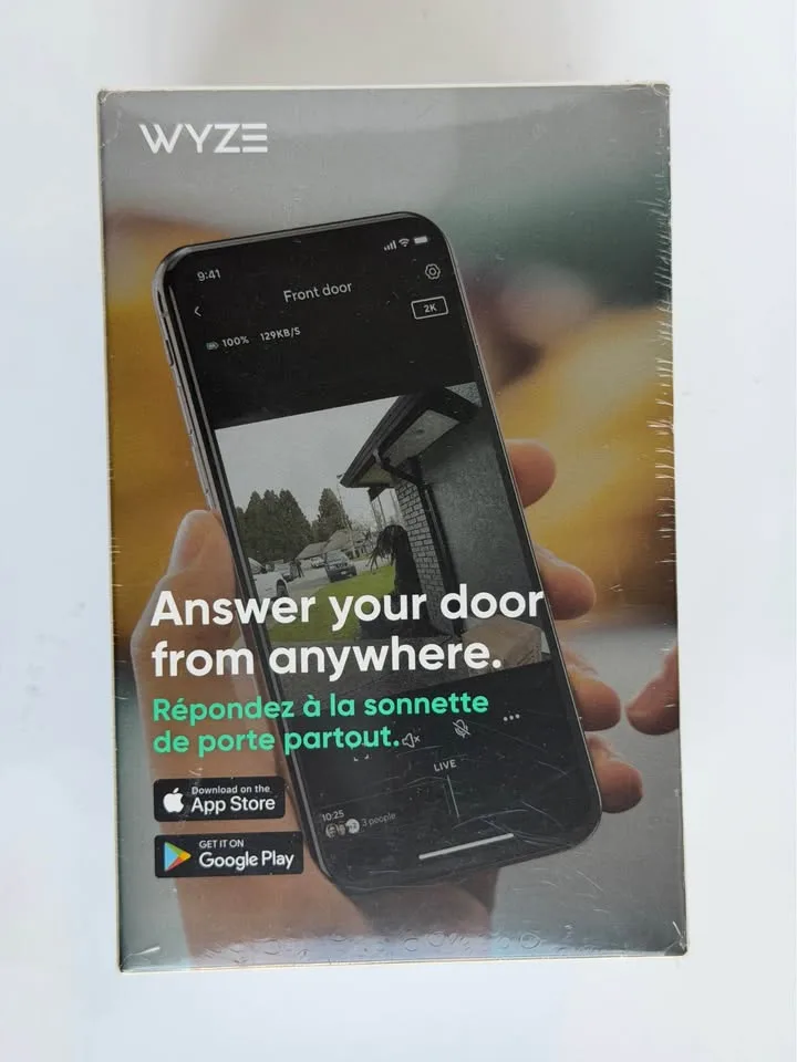 Wyze Video Doorbell Pro – Brand New Sealed image indicator(6)
