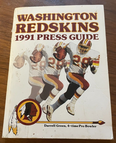 RARE Redskin’s owner Signed 91 PRESS BOOK +GAME TICKET - photo 2