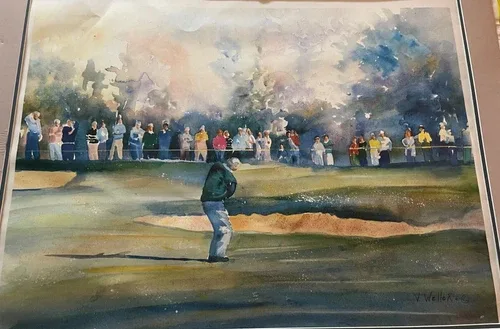 1991 Arnold Palmer Signed Print "HIS ARMY" 924/950
