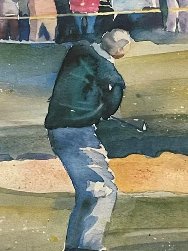 1991 Arnold Palmer Signed Print "HIS ARMY" 924/950 image indicator(2)