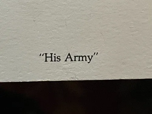 1991 Arnold Palmer Signed Print "HIS ARMY" 924/950 image indicator(5)