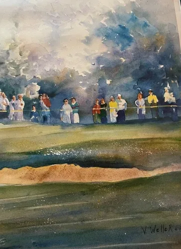 1991 Arnold Palmer Signed Print "HIS ARMY" 924/950 image indicator(10)