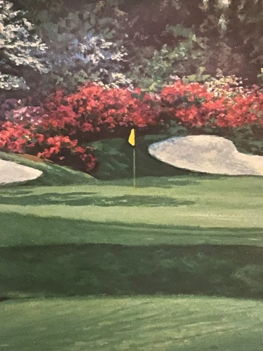 Larry Dyke THE 13th at AUGUSTA 30x18 FRAMED Edition Canvas - photo 5