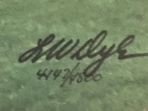 Larry Dyke THE 13th at AUGUSTA 30x18 FRAMED Edition Canvas image indicator(6)