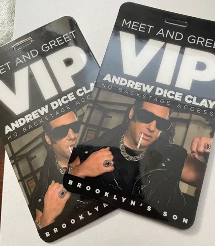 Andrew Dice Clay VIP Pass MEET 'n GREET image indicator(2)