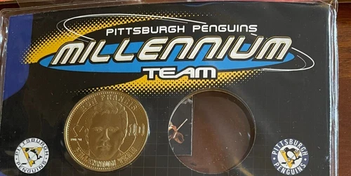 RON FRANCIS #10 Penguins Coin WITH HOLDER