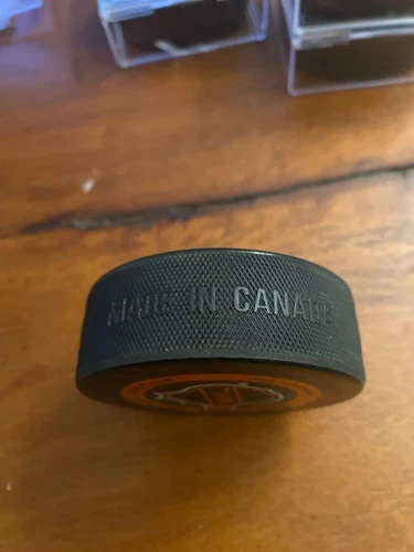 NHL GAME USED PUCK RARE NO LOGO w/NHL LOGO LIMITED QUANTITY INGL - photo 5