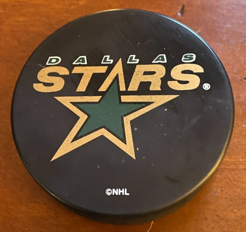 Dallas Stars Hockey Puck NHL Pre FIRST YEAR 1993 RARE
