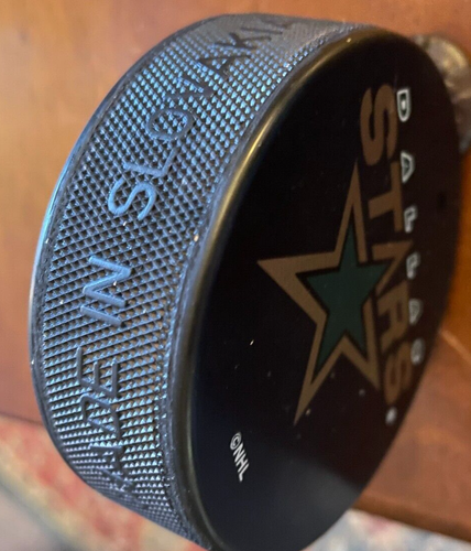 Dallas Stars Hockey Puck NHL Pre FIRST YEAR 1993 RARE - photo 3
