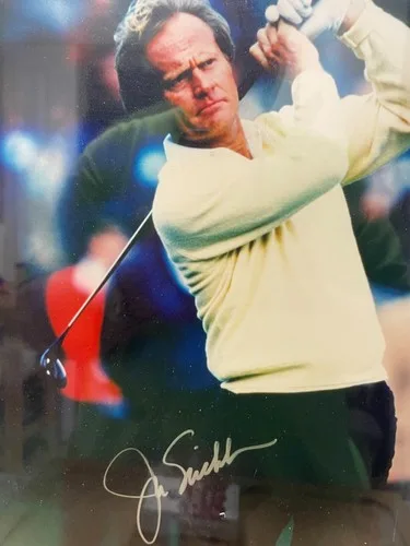 JACK NICKLAUS 1978 British Open Framed Photo SIGNED image indicator(2)