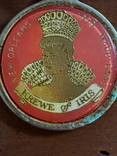 1979 MARDI GRAS KREWE OF IRIS COLLECTIBLE NWOT MINT image indicator(4)