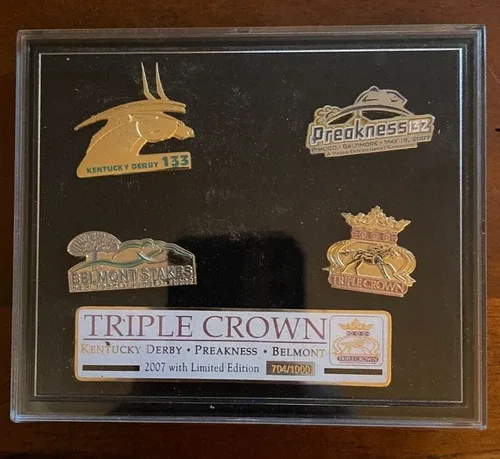 2007 KENTUCKY DERBY #132 PIN Set 704/1000 LIMITED