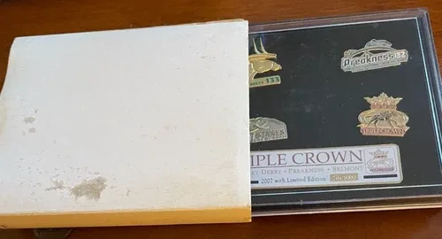 2007 KENTUCKY DERBY #132 PIN Set 704/1000 LIMITED image indicator(2)