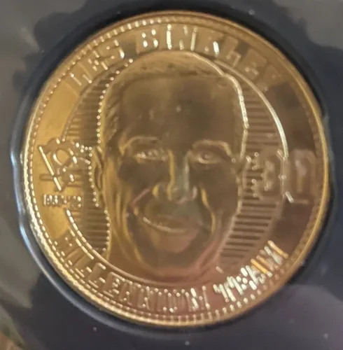 LES BINKLEY #30 Penguins Millennium Coin POST GAZETTE image indicator(3)