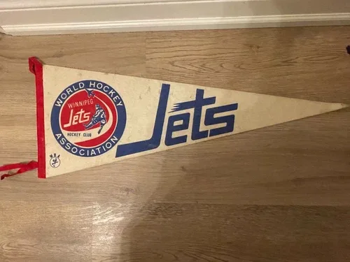 1970 Winnipeg Jets WHA Pennant Banner image indicator(2)