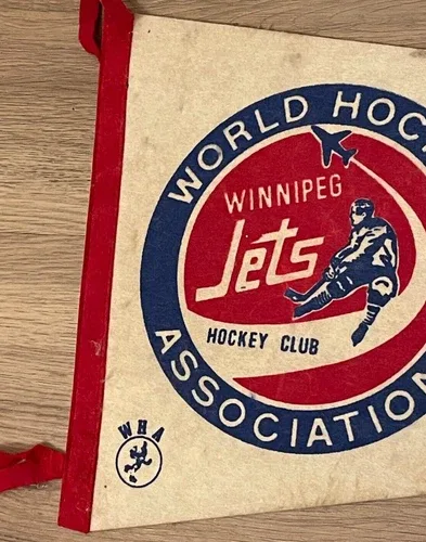 1970 Winnipeg Jets WHA Pennant Banner image indicator(5)