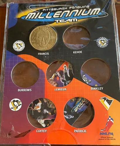 LARRY MURPHY-55 Pittsburgh Penguins Collectors Coin image indicator(3)