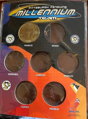 LARRY MURPHY-55 Pittsburgh Penguins Collectors Coin image indicator(5)