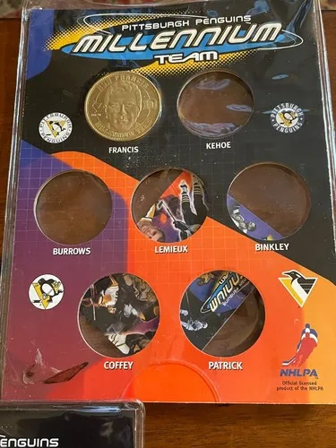 CRAIG PATRICK Pittsburgh-GM PENGUIN Collector Coin image indicator(3)