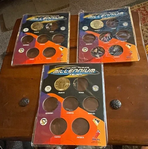 JEAN PRONOVOST-19 Pittsburgh Penguin Collector Coin image indicator(5)