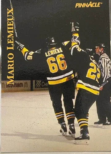 MARIO LEMIEUX Penguins 1997-98 Hockey Card #9 image indicator(2)