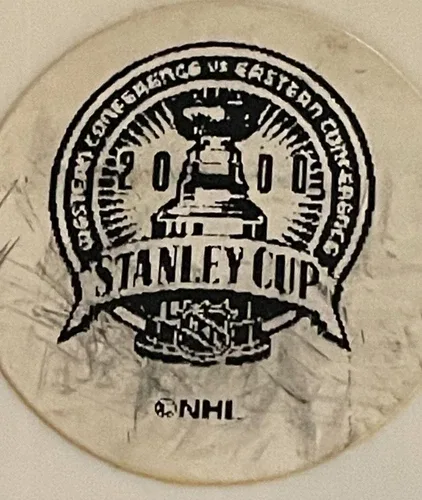 2000 Stanley Cup Final Game Puck NHL New Jersey Devils w/BOX image indicator(3)