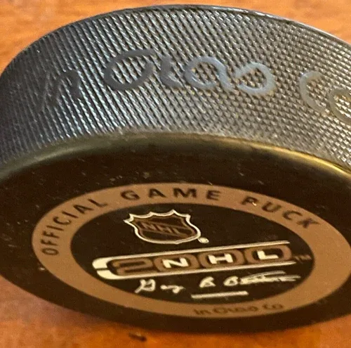 2000 Stanley Cup Final Game Puck NHL New Jersey Devils w/BOX image indicator(8)