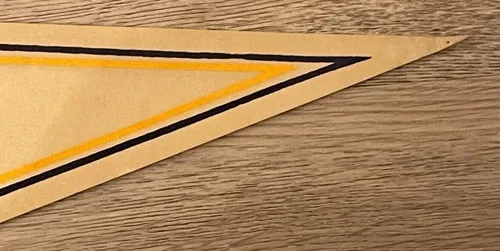 1970 Vintage LOS ANGELES KINGS NHL banner 29” x 12” PENNANT BANN image indicator(3)