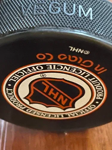 1994-95 SAN JOSE SHARKS ALL STAR GAME PUCK image indicator(5)