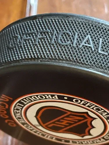 1994-95 SAN JOSE SHARKS ALL STAR GAME PUCK image indicator(6)