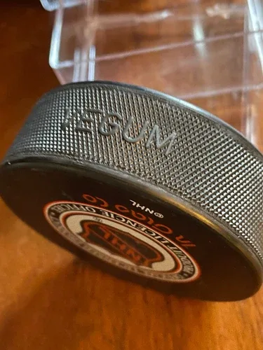 1999 ALL STAR GAME PUCK TAMPA BAY VINTAGE INGLASCO - VEGUM image indicator(6)