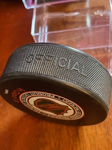 1999 ALL STAR GAME PUCK TAMPA BAY VINTAGE INGLASCO - VEGUM image indicator(7)