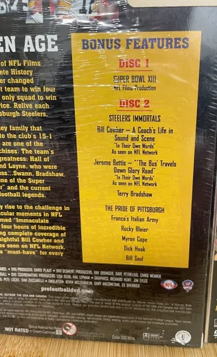 PITTSBURGH STEELERS SUPER BOWL NFL CHAMPIONS 4 DVD image indicator(4)