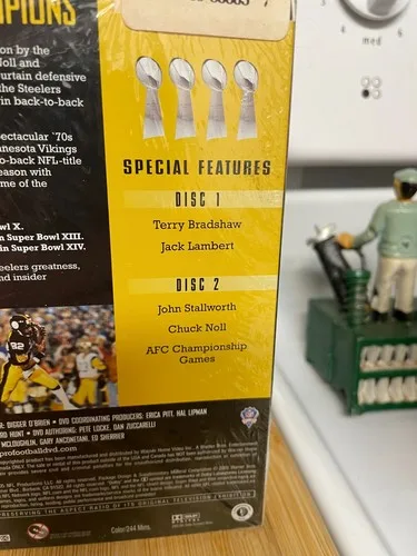 PITTSBURGH STEELERS SUPER BOWL NFL CHAMPIONS 4 DVD image indicator(6)