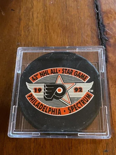 1992 43rd NHL All-Star Game Hockey Puck