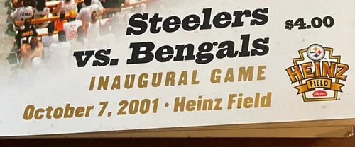 STEELERS VS BENGALS - 2001 NFL Gameday Program image indicator(4)