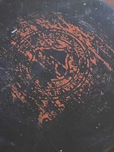 VINTAGE 1990s Pittsburgh penguins NHL GAME USED PUCK image indicator(3)