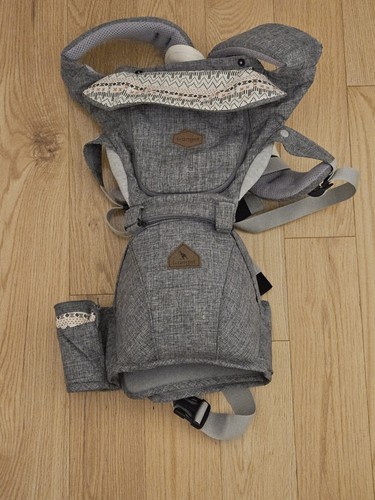 I-Angel Baby Hipseat Carrier (Hello Hipster) Gray - photo 2
