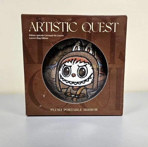 Labubu Plush Mirror - Paris Louvre Exclusive