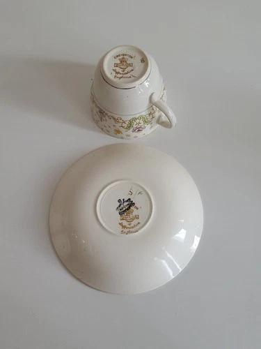 Creighton Barratt's Tea Cup - Violet Flowers - photo 5