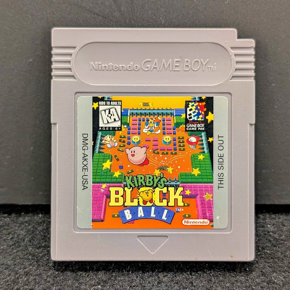 Kirby's Block Ball - Nintendo Game Boy