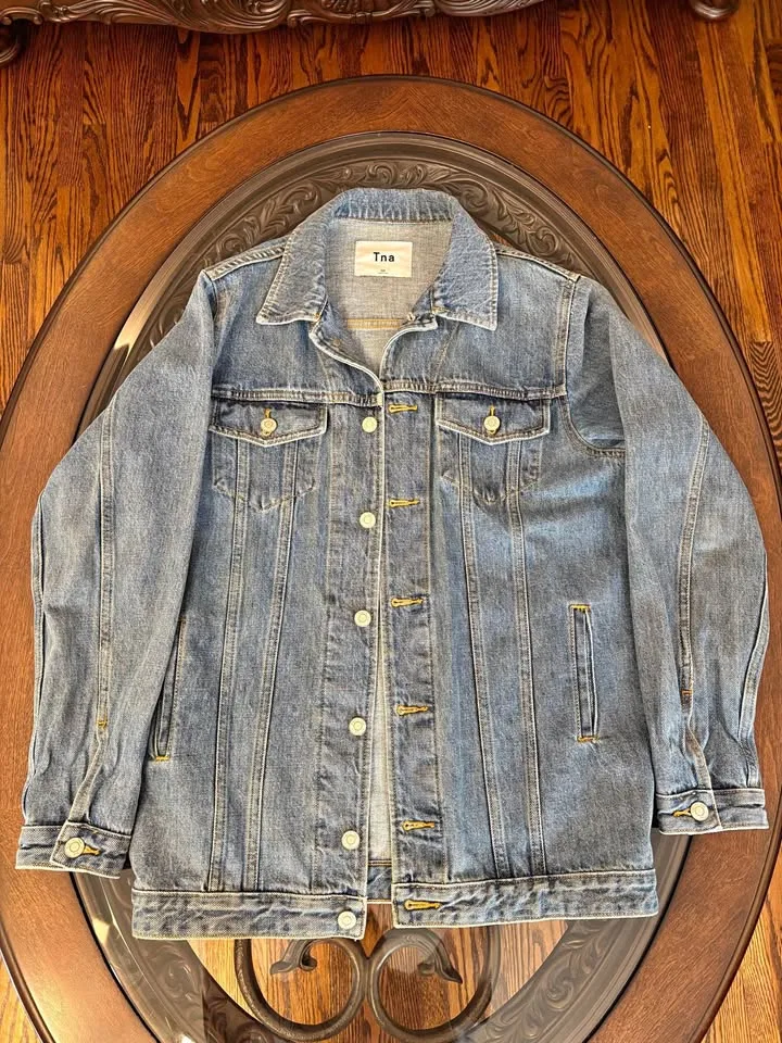 TNA oversized jean jacket thumbnail