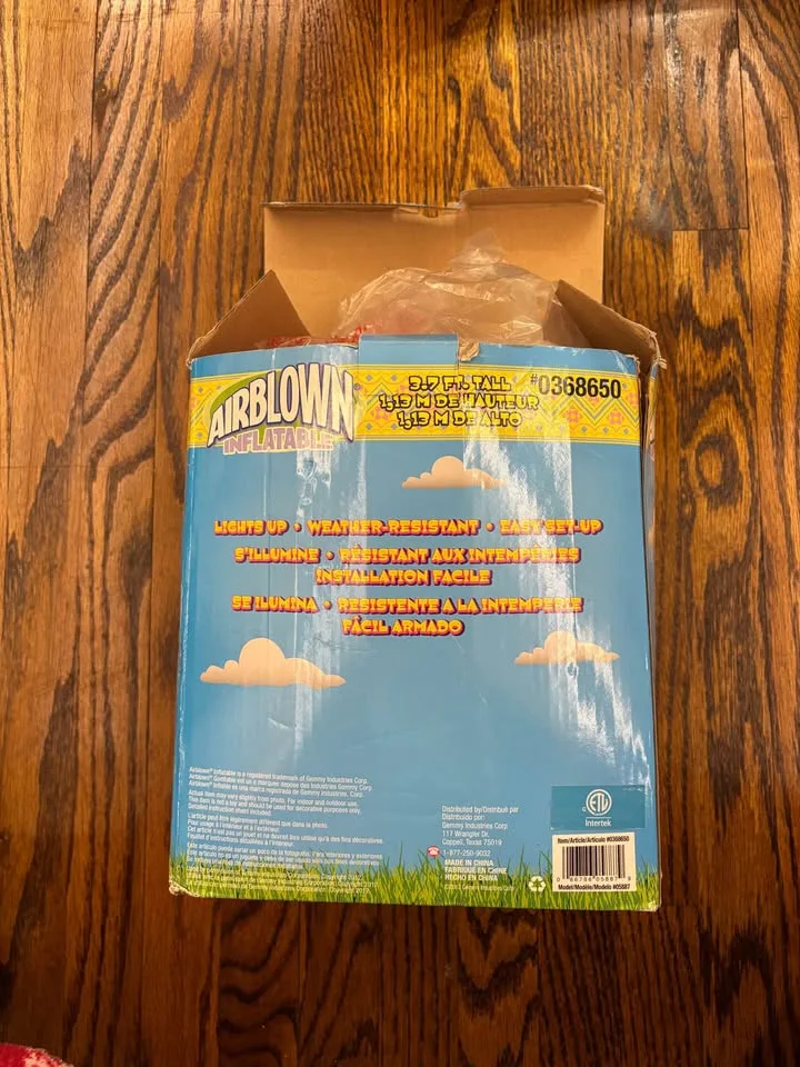 Cute Inflatable Easter bunny image indicator(3)