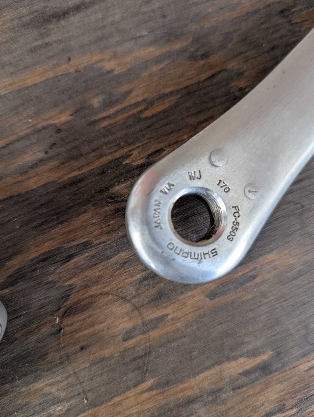 Shimano 105 Crank set with Ritchey pedals - photo 4