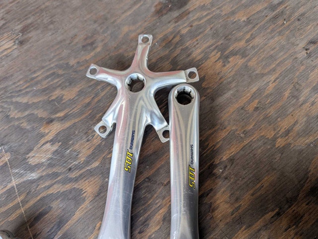 Shimano 105 Crank set with Ritchey pedals - photo 5